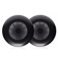 EL Series 6.5" 80 Watt Full Range Shallow Mount Marine Speakers without Led, EL-F651B - Black color - 010-02080-10 - Fusion 